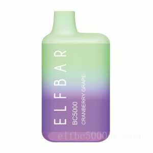 ELF BAR BC5000 Disposable 5000 Pust Cranberry Grape 13 ml